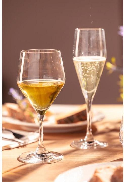 Produktbild Leonardo Sektglas Twenty4 220 ml, 6 Stück, Transparent (22 cl, 6 Gläser, Sektgläser)