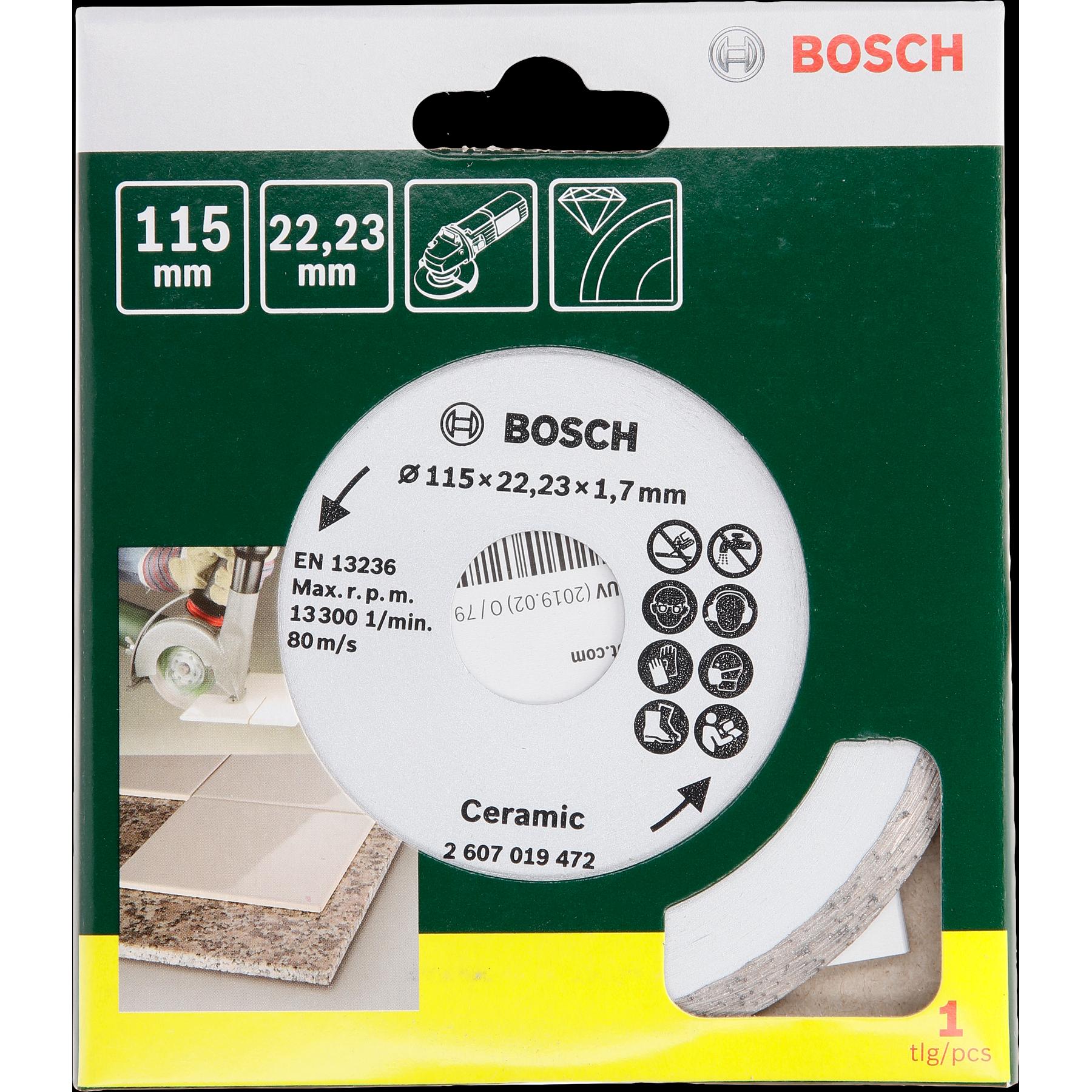 Thumbnail - Bosch Zubehör, Sägeblatt, Diamanttrennscheibe für Fliesen, Ø 115 mm