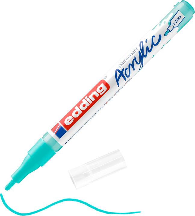 Immagine prodotto Edding Marcatore acrilico 5300 Fine (Turchese, 2 mm, 1 x)