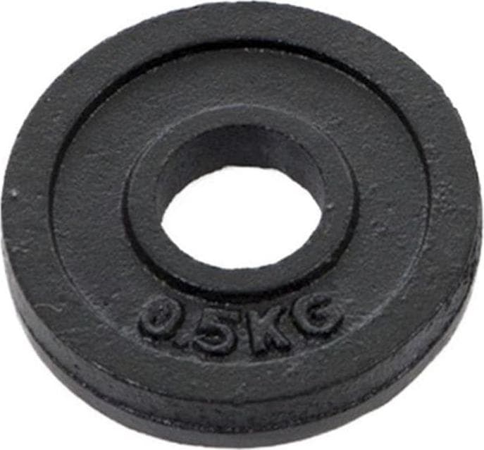 Hammer Fitness Disques de poids 1 x 0,5 kg (1 x 0.5 kg)