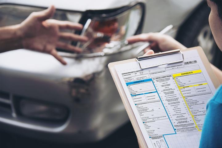 Image du produit Rnk Europäischer Verkehrsunfallbericht,, selbstdurchschreibend, A4, 1 Pk à 10 Stk.