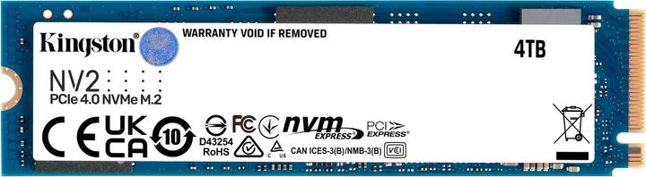 Immagine prodotto Kingston NV2 (4000 GB, M.2 2280)
