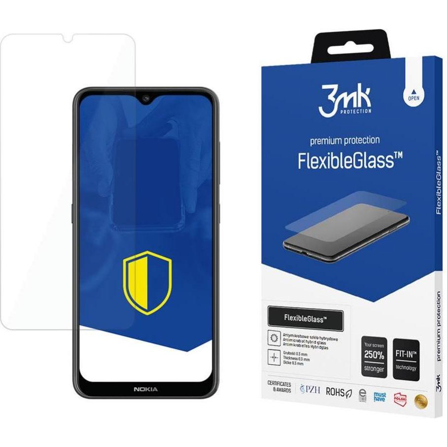 3MK Nokia 6.2 - FlexibleGlass? (1 Stück, Nokia 6.2), Smartphone Schutzfolie, Transparent