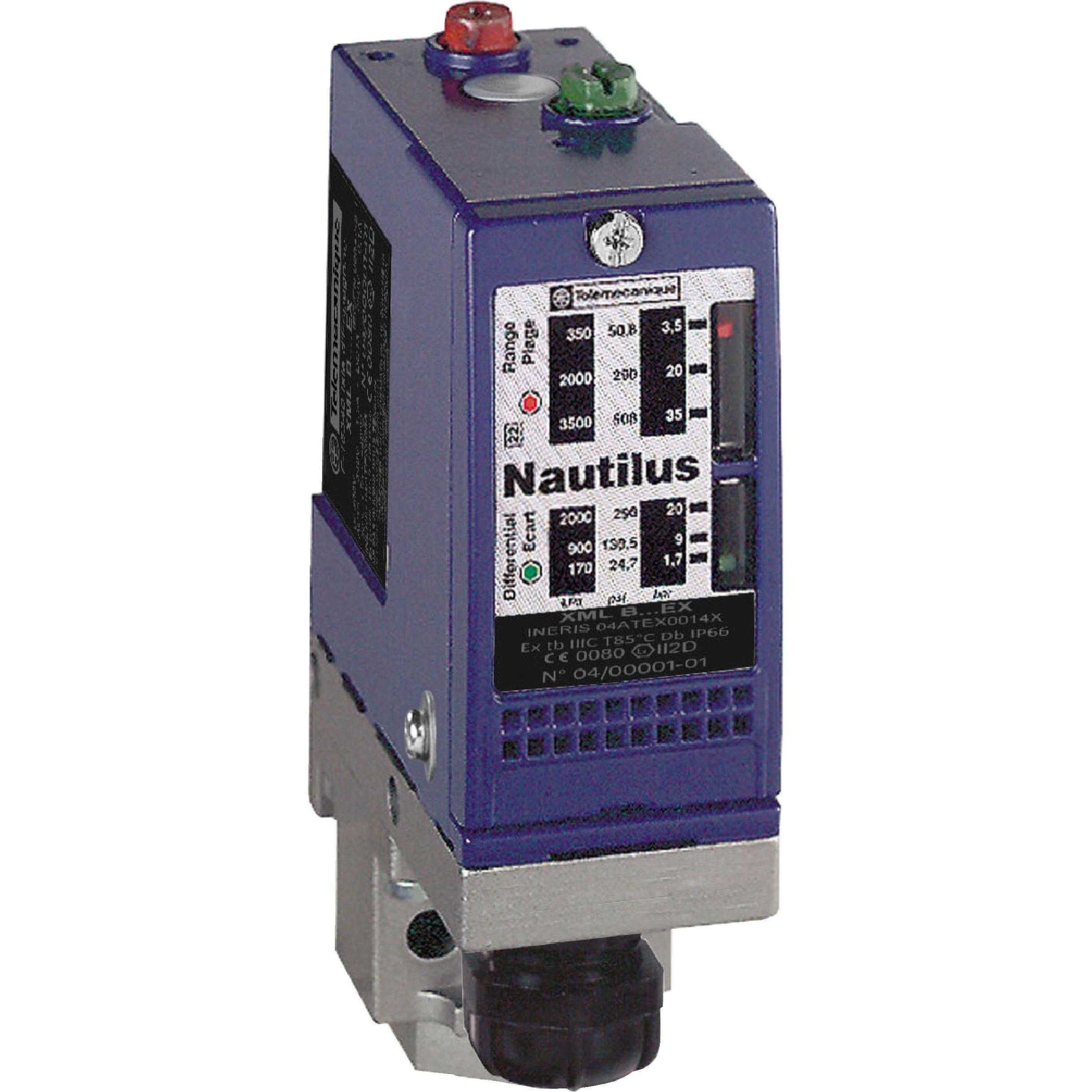 Schneider Electric, Systemstromversorgung, Druckschalter XMLB020A2S12EX