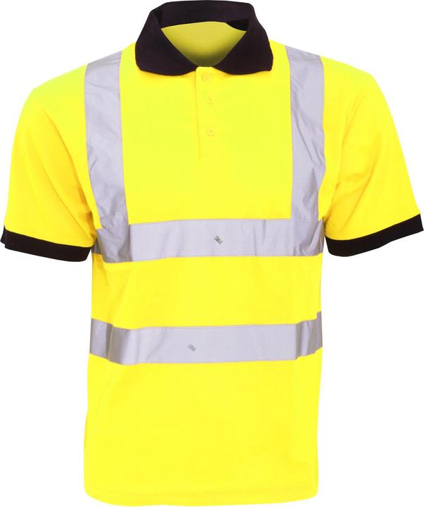 Produktbild Yoko HiVis Polo Shirt (3XL, 4XL, 5XL, 6XL, L, M, S, XL, XXL)