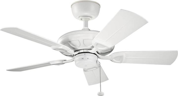 Actual product image Elstead Lighting Kevlar silent ceiling fan Ø107cm IP44 outdoor use