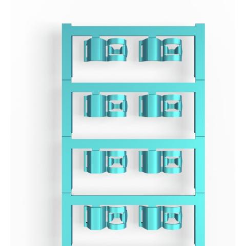 Weidmüller, Accessori per il collegamento dei cavi, Segnacavo a filo Kst Ř3,5-7mm 1025250000