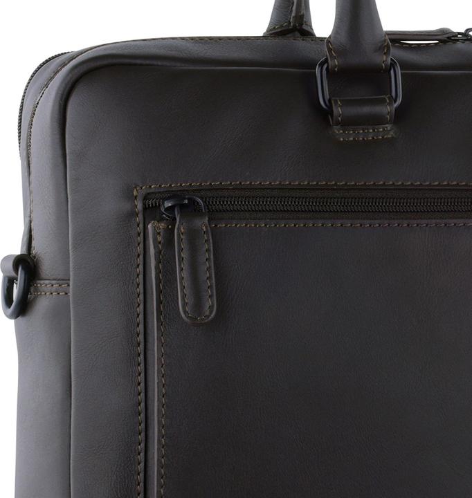 Actual product image Bugatti Clark briefcase leather 40 cm (17")