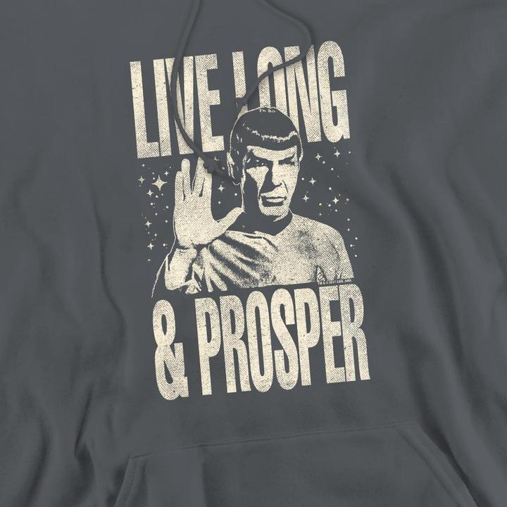 Actual product image Star Trek: The Original Series Mens Prosper Spock Hoodie (L)