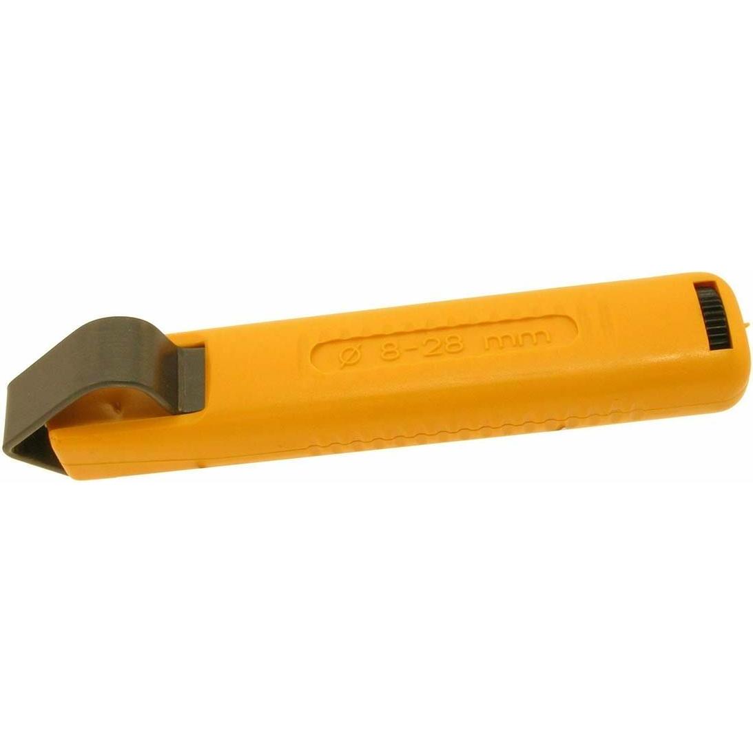 Piergiacomi, Zange, Abisolierzange mit verstellbarer Innenklinge für Ø 8-28mm Kabel