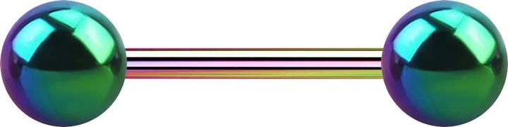 Immagine prodotto Star Piercing Micro Barbell colorato con due palline (Acciaio chirurgico 316L, senza ottone)