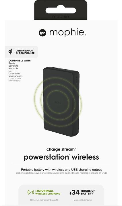 Actual product image mophie Powerstation - Wireless (6040 mAh, 10 W, 22 Wh)
