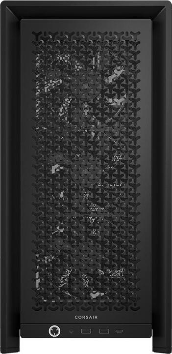 Actual product image Corsair Geh Midi FRAME 4000D RS Mid-Tower, Black (ATX, Micro ATX (mATX), Mini-ITX)