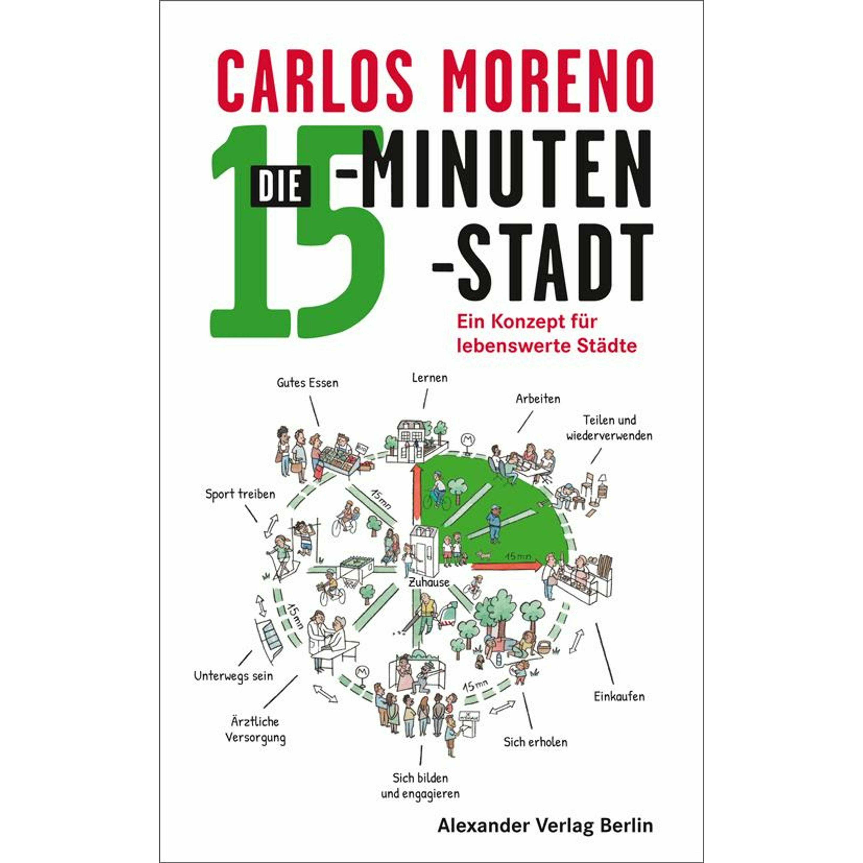 Die 15-Minuten-Stadt, Sachbücher von Carlos Moreno