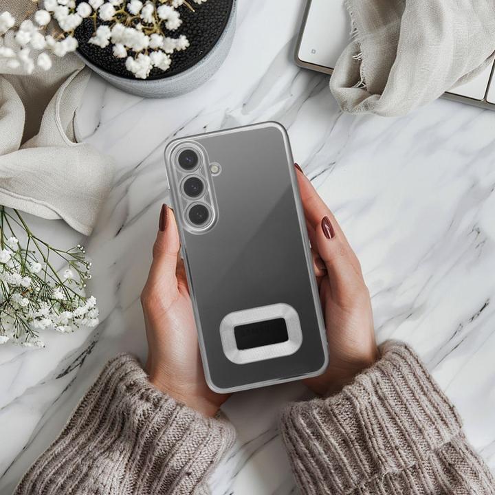 Actual product image OEM Back panel cover Case GLAM for XIAOMI REDMI NOTE 14 5G silver