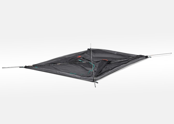 Actual product image Quechua MH100 FRESH & BLACK (Dome tent, 3 kg, 2 persons)