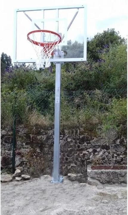 Produktbild Softee 2er-Set Minibasketballkörbe verzinkt Rohr