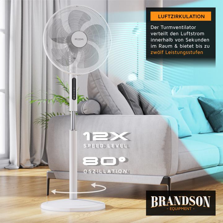 Actual product image Brandson Pedestal fan (59 dB)