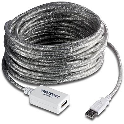 Actual product image Trendnet TU2-EX12 12 metre USB 2.0 extension cable (12 m)