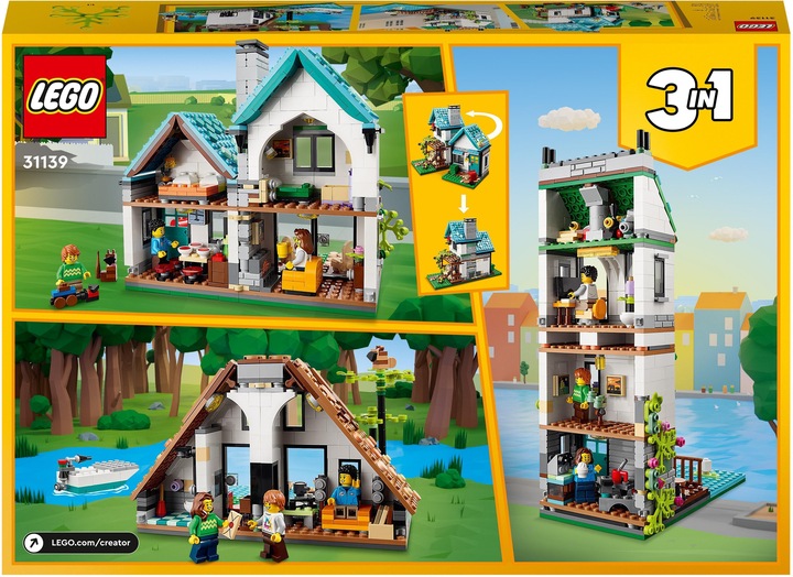 Produktbild LEGO Gemütliches Haus (31139, LEGO Creator 3-in-1)
