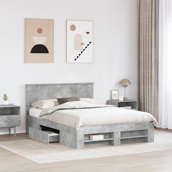 Produktbild vidaXL Modernes Bett (160 x 200 cm)