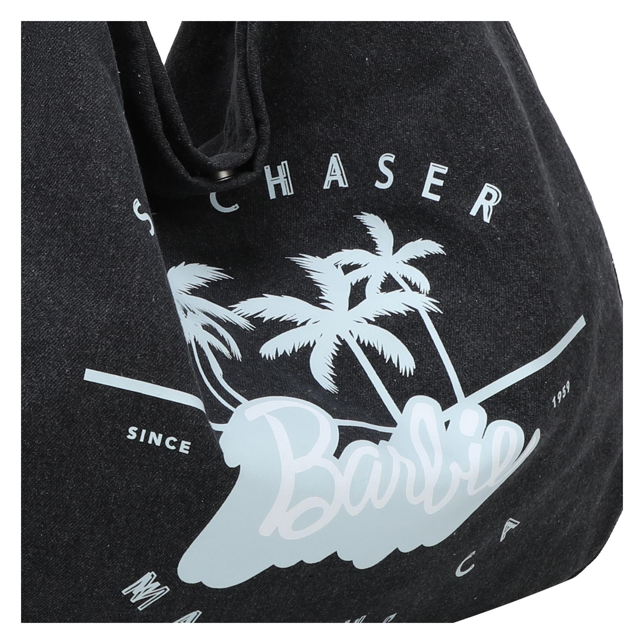 Fritzi Aus Preußen, Damen, Tasche, Easy Limited Barbie Malibu Denim Schultertasche 48 Cm, Schwarz, (21 l)