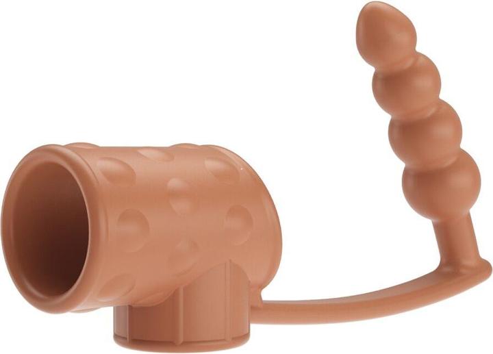 Pretty Love - Penishülle mit Analplug Natur