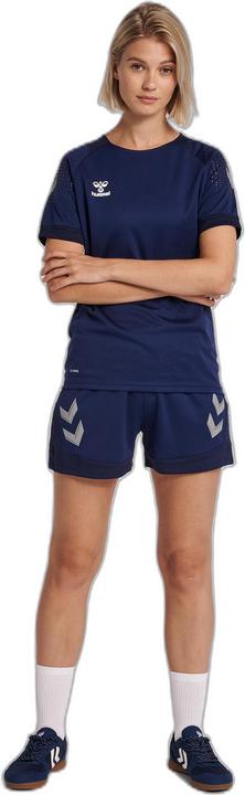 Actual product image hummel Lead Womens Poly Shorts (XS)