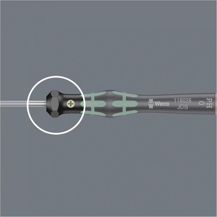 Image du produit Wera 2035/6 A Rack (Recouvrement cruciforme Phillipps (PH), Vis fendues)