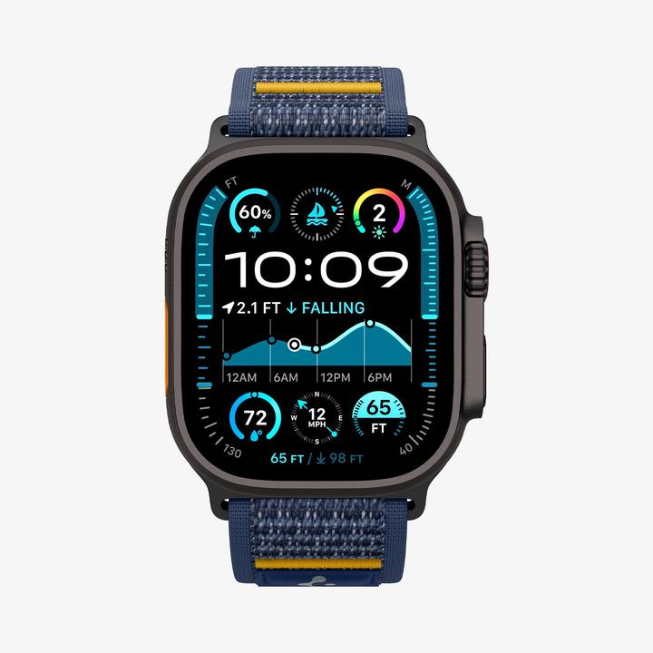Immagine prodotto Spigen Pasek Athlex Air per Apple Watch 6/7/8/9/10/SE/Ultra 1/Ultra 2 (44/45/46/49 mm) (44 mm, Tessuto, Materiale sintetico)