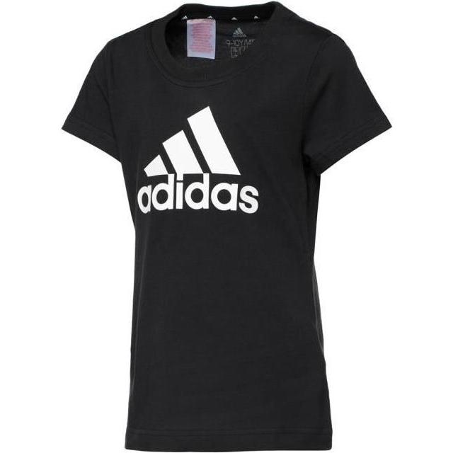 Thumbnail - adidas, Jungen, Sportshirt, G BL T,BLACK/WHITE BLACK/WHITE Grösse: 140 (140), Schwarz, 140