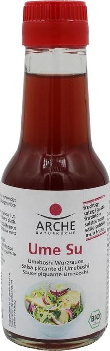 Actual product image Ume Su Umeboshi seasoning sauce fruity salty organic