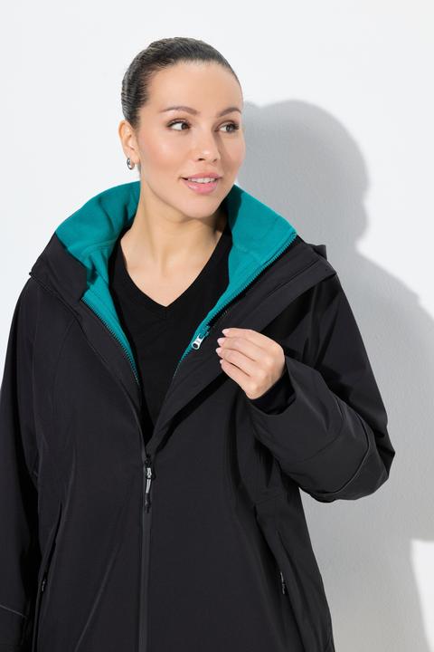 Image du produit Ulla Popken Veste en polaire à col montant, à porter en dessous de nos vestes modulables (62)