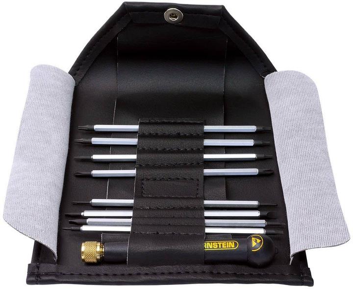 Produktbild Bernstein ESD Wechselklingen-Set 9teilig (Schlitzschrauben)