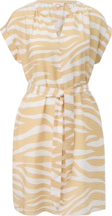 Immagine prodotto S.Oliver Kleid Kleid mit V-Ausschnitt und überschnittenen Schultern (48)