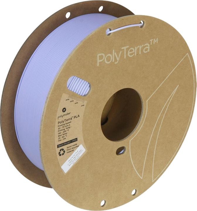 Image du produit Polymaker PolyTerra PLA (PLA, 1000 g, Violet)