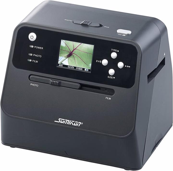 Somikon 3in1 stand-alone photo, slide & negative scanner (USB)