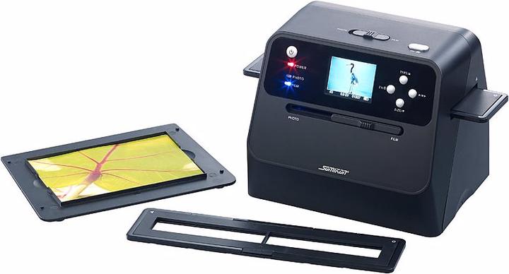 Actual product image Somikon 3in1 stand-alone photo, slide & negative scanner (USB)