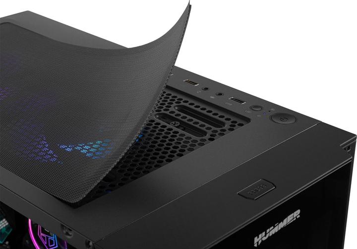 Immagine prodotto Nox Lobster Horus - Midi Tower - PC - Nero - ATX - EATX - micro ATX - Micro-ITX - (ATX, mATX, Micro-ITX)