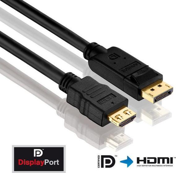 Immagine prodotto Purelink DisplayPort — HDMI (Typ A) (2 m, DisplayPort, HDMI, 1.3)