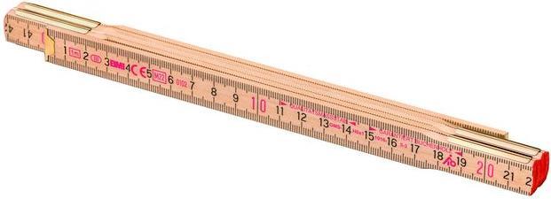 Actual product image BMI Wooden folding rule natural