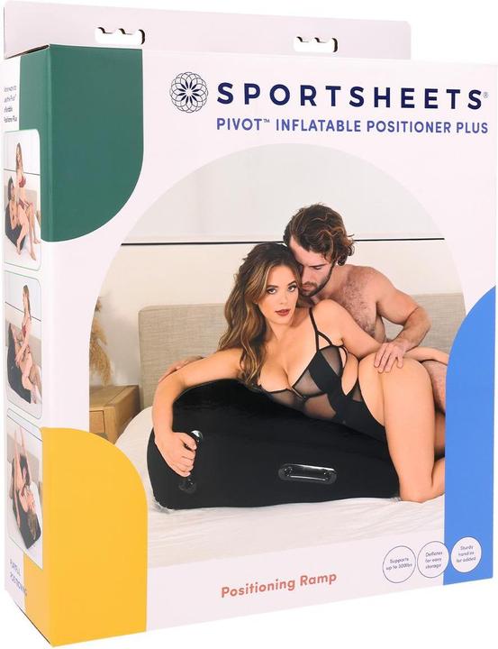 Actual product image Sportsheets pivot inflatable positioner plus