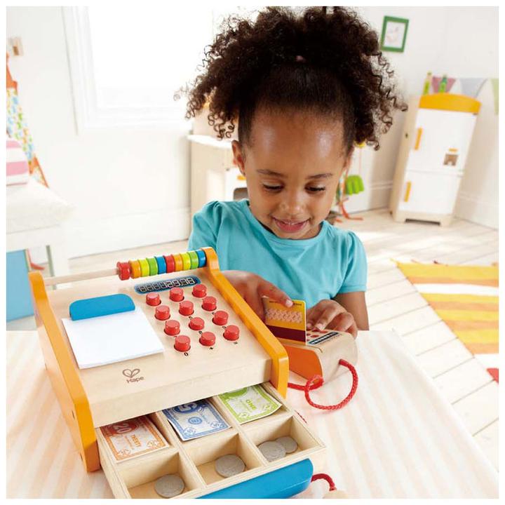 Actual product image Hape Cash register with scanner