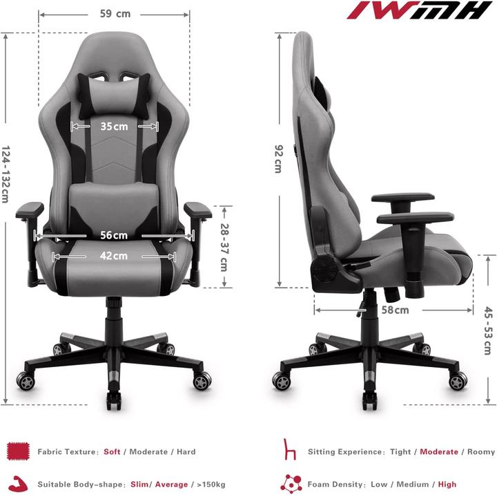 Produktbild IWMH Gaming Stuhl
