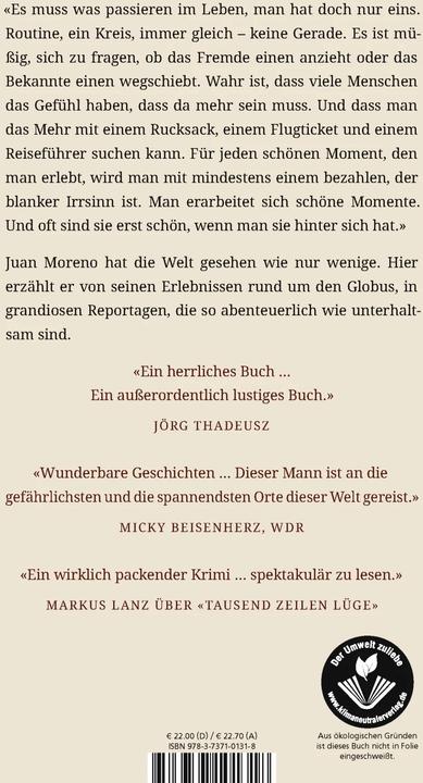 Actual product image Glück ist kein Ort (German, Juan Moreno, 2021)