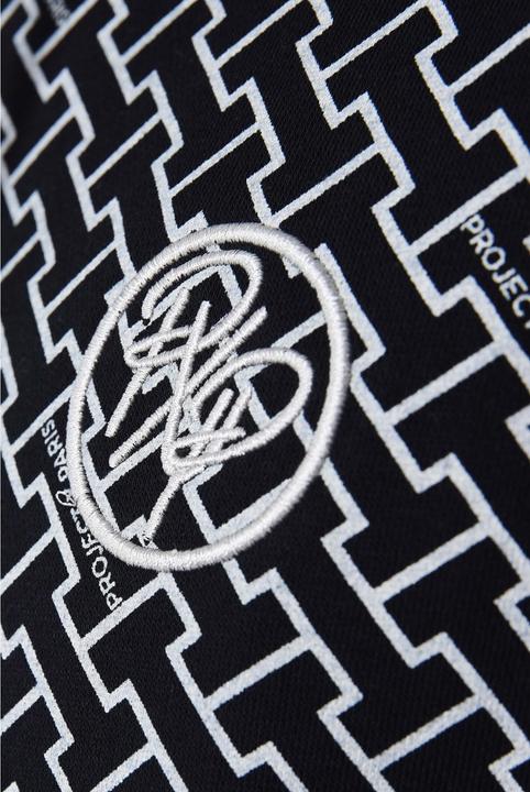 Actual product image Project X Paris Zip-up hoodie with monogram print (S)