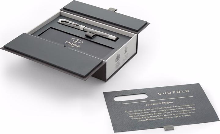 Produktbild Parker Pen Duofold Prestige Ruthenium Chiselled (Schwarz)