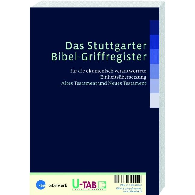 Das Stuttgarter Bibel-Griffregister, Fachbücher von Katholisches Bibelwerk