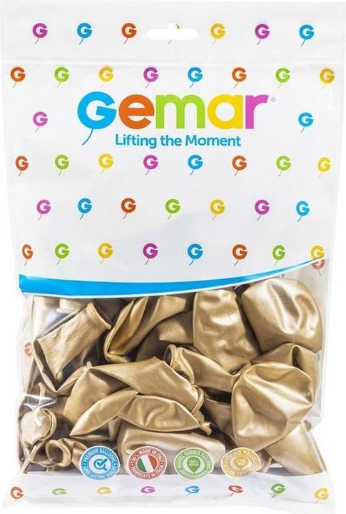 Actual product image GMR Golden Spinach Latex Balloons - 33 cm - 50 pcs. Universal (50 x)