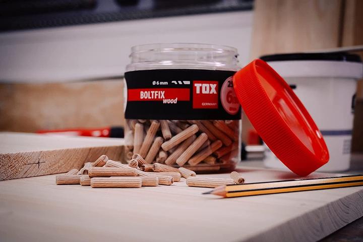 Actual product image Tox Dowel Boltfix 6/30 mm, 250 pieces (250 pcs.)